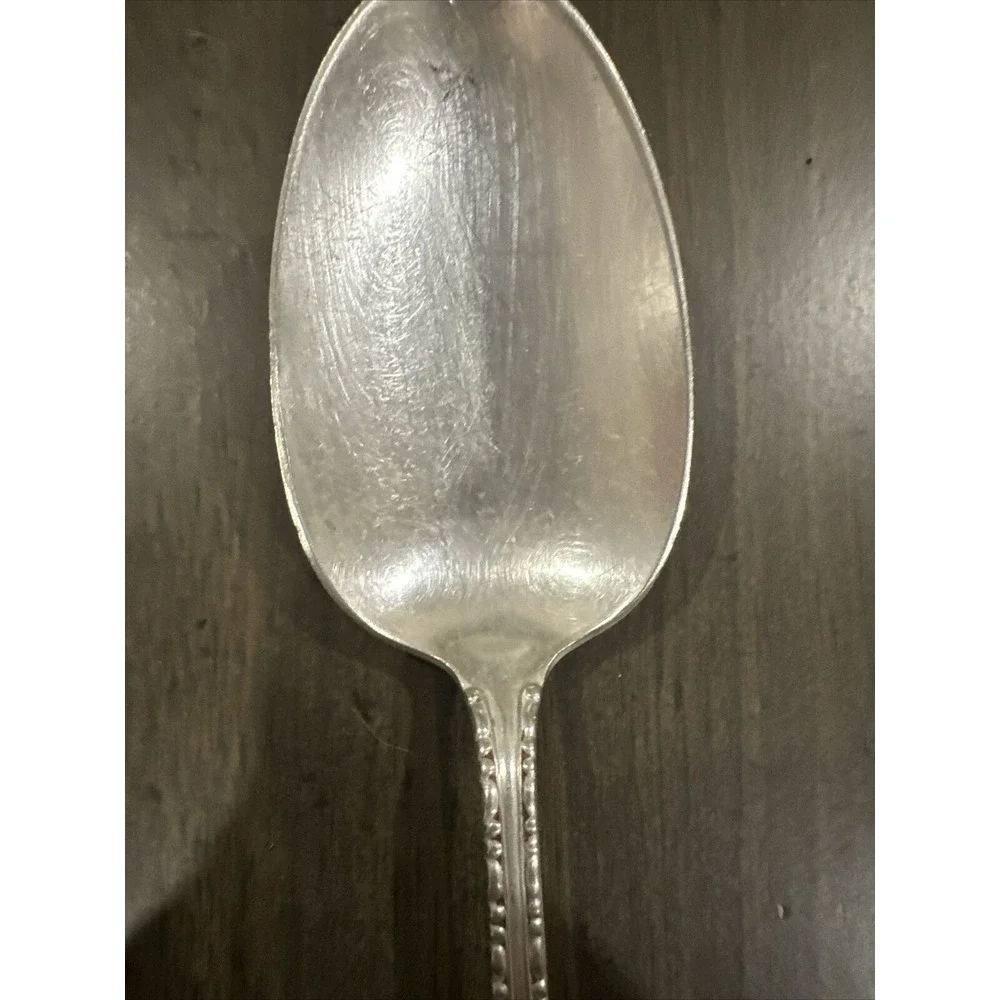 Simeon‎ L & George Rogers Company Oneida Stainless Steel Serving Spoon